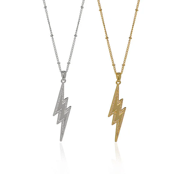 Ladies necklaces sharp edge styles-Powerhouse Necklace