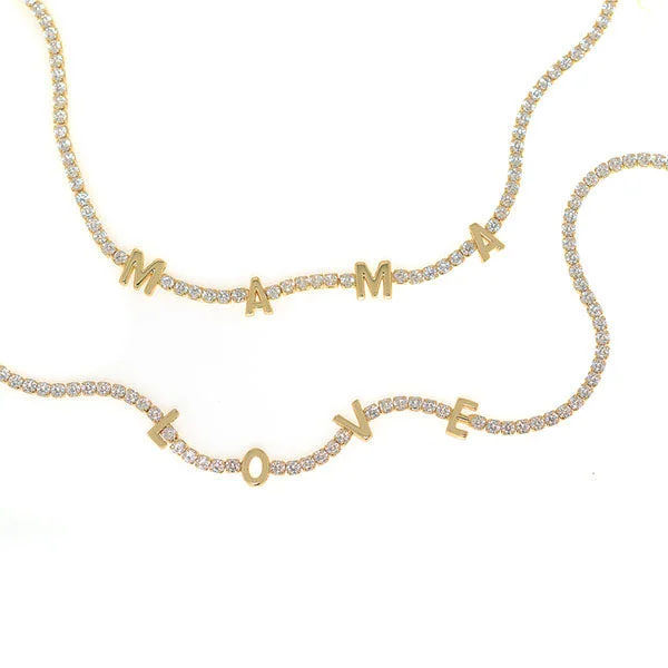 Ladies necklaces minimalist gold chains-Madre Necklace