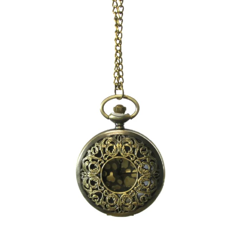 Ladies necklaces artisan metalwork designs-Watch Necklace