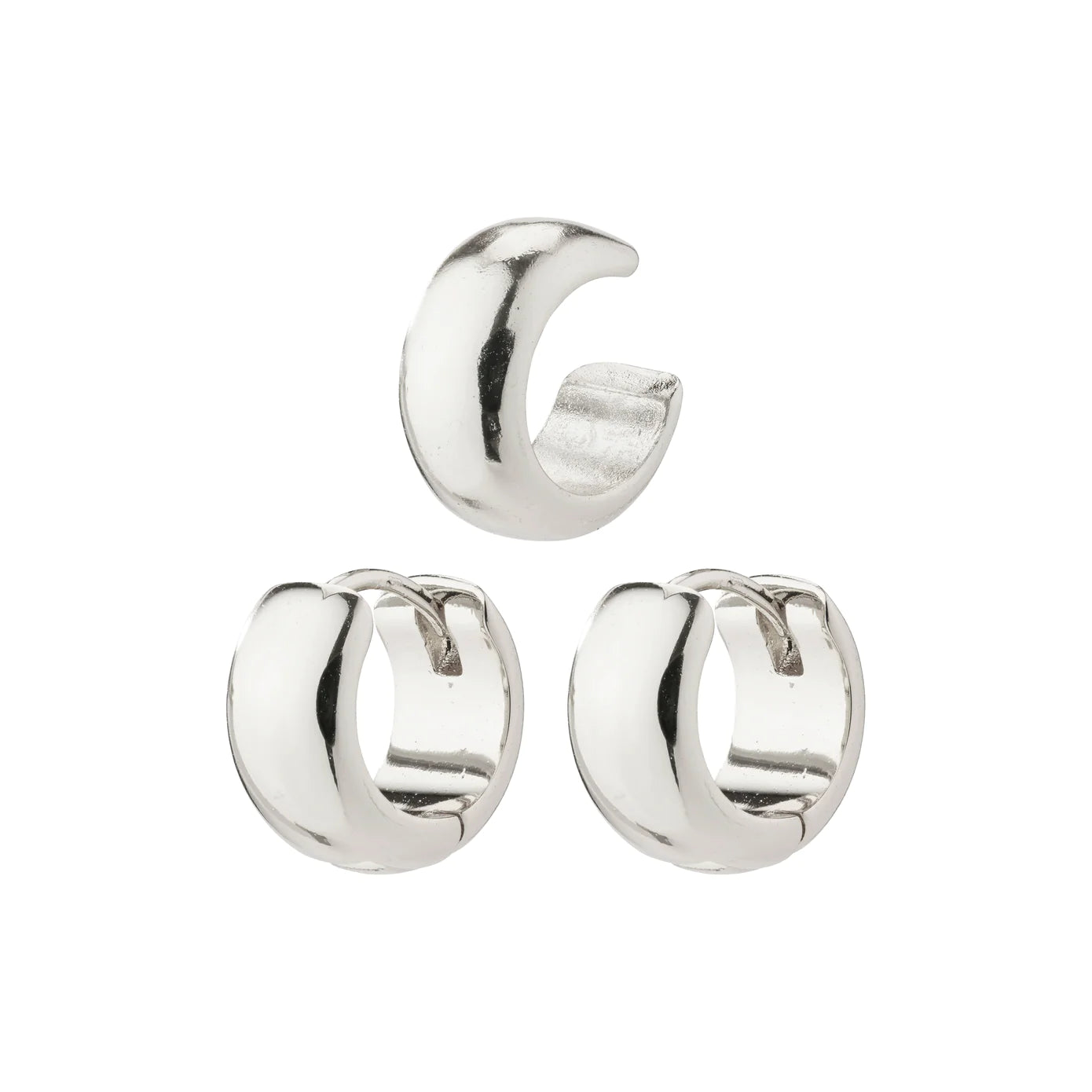 ladies earrings formal-Pace Silver Plated Earring Set