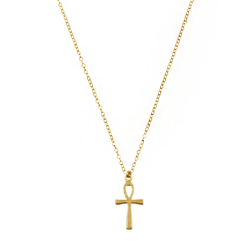 Ladies necklaces classic revival designs-Ankh Life Necklace