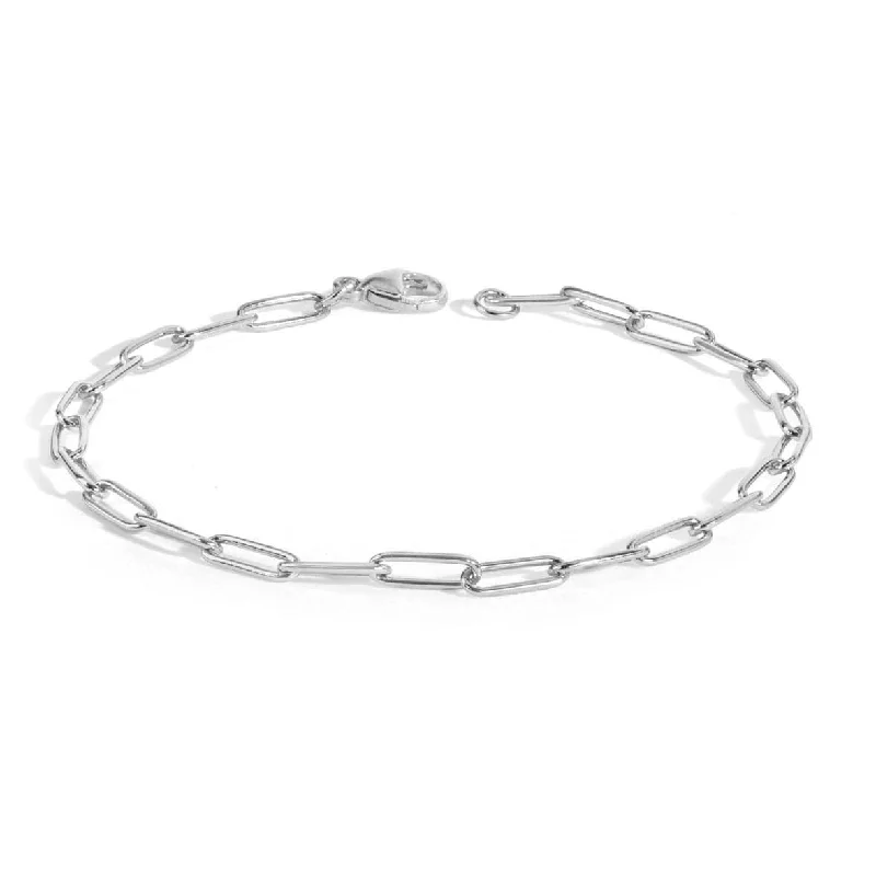 Ladies bracelets office-friendly elegance-2.9mm Silver Link Bracelet