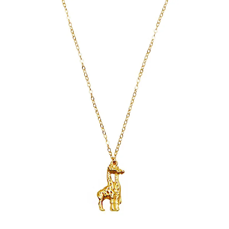 Ladies necklaces heavy duty designs-Gentle Giraffe Necklace