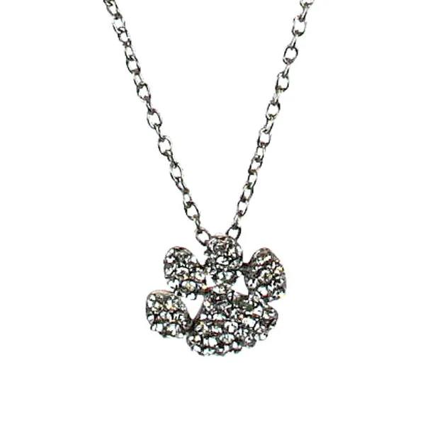 Ladies necklaces textured chain designs-Tiger Paw Necklace