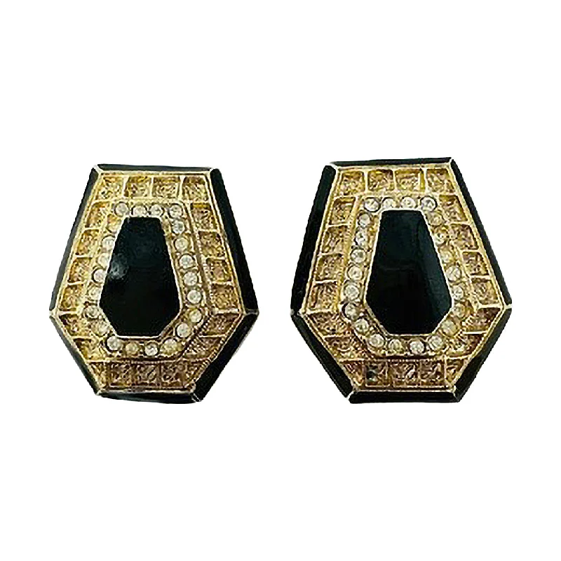 ladies earrings wedding-Vintage Balenciaga Earrings