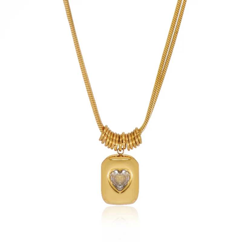 Ladies necklaces top jewelry brands-Sweetheart Necklace