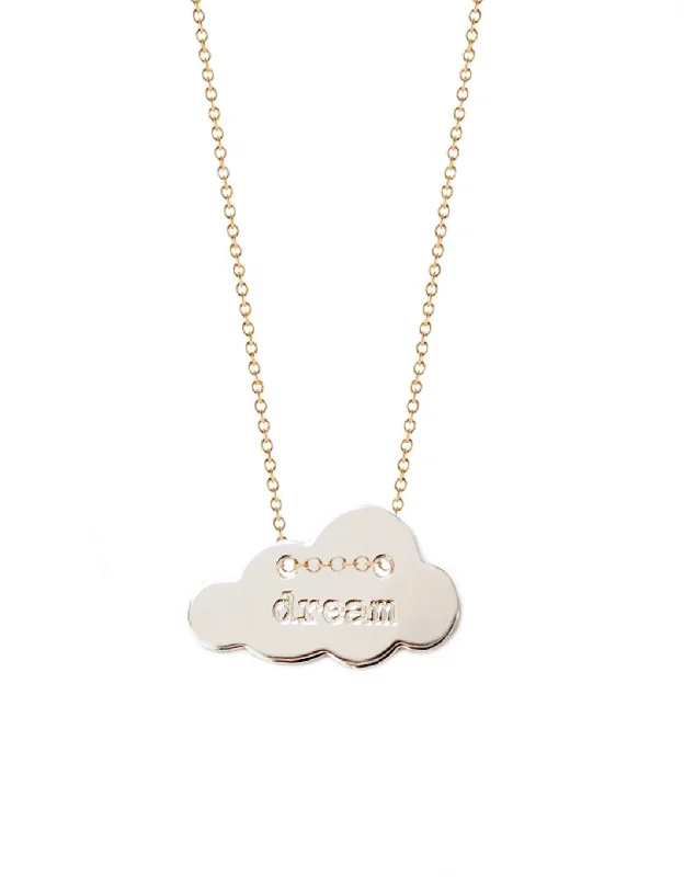 Ladies necklaces promise necklace options-Day Dream Cloud Necklace