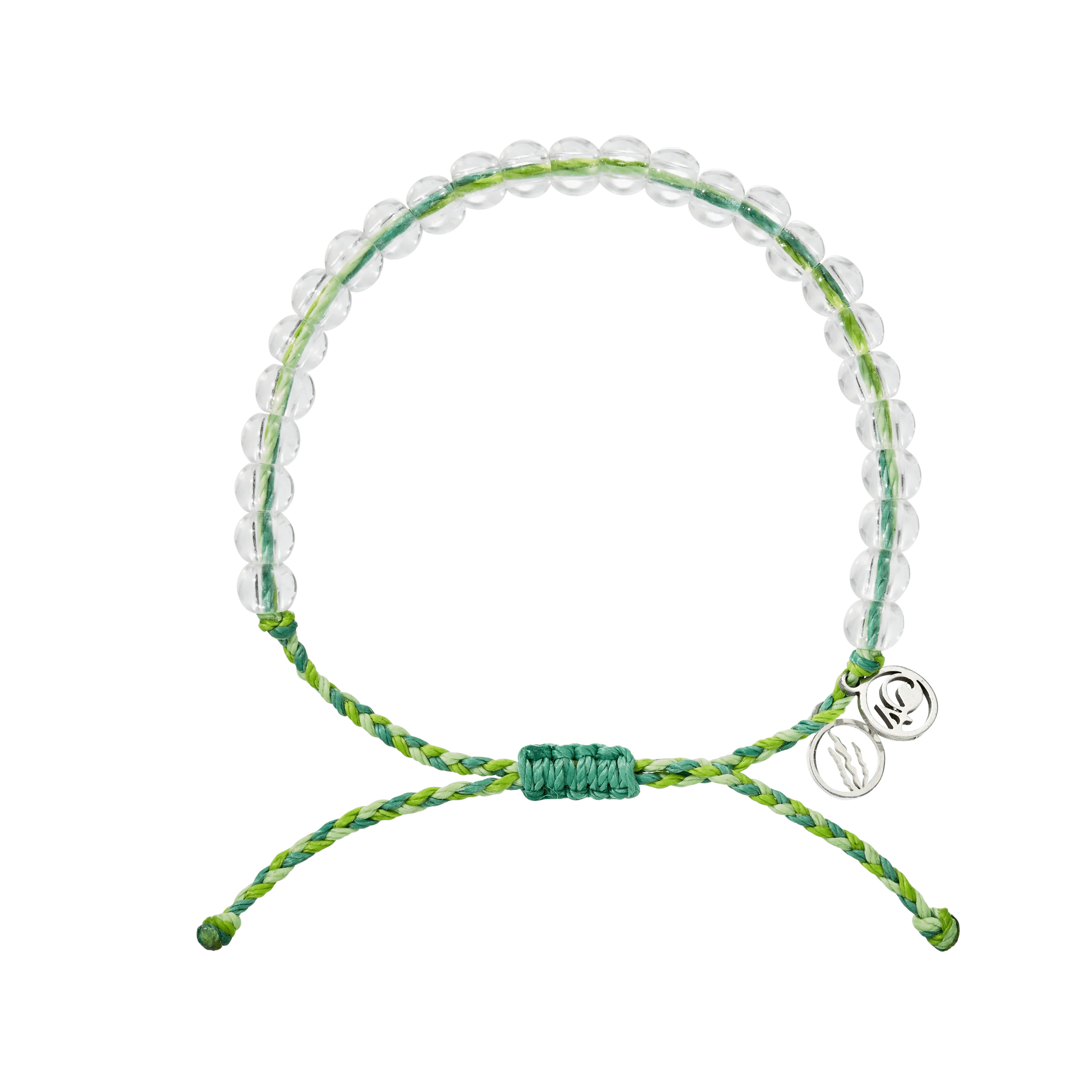 Ladies bracelets surrealist style designs-4 Ocean Recycled Plastic & Glass Bracelet - Kelp Forest Earth Day 2023 Limited Edition